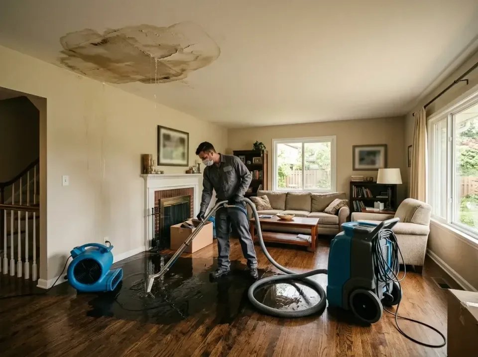 attic-pipe-burst-ceiling-drip-008 — frequently asked questions, Water Damage Restoration & Carpet Care in Mystic Island, NJ